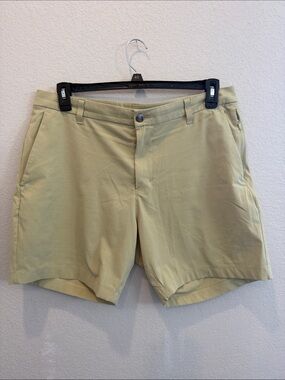 Lululemon Commission Classic-Fit Shorts 7” Dew Green Men’s Size 34